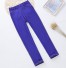 Letné dievčenské skinny džínsy J2913 modrá