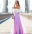 Letnia sukienka damska w stylu Boho J1741 fioletowy