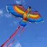 Lietajúci drak v tvare papagája J1973 modrá