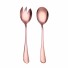 Lingură și furculiță pentru salate 2 buc roz