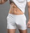 Lockere Herren-Boxershorts von Francis weiß