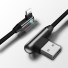 Lomený kabel pro Apple Lightning / USB 1,2 m černá
