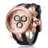 Luksusowy zegarek męski J3353 różowe złoto