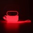 Lumineszcens burkolat az Apple Airpods Pro készülékhez piros