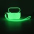 Lumineszcens burkolat az Apple Airpods Pro készülékhez zöld