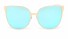 Luxuriöse Damensonnenbrille blau