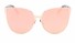 Luxuriöse Damensonnenbrille rosa