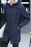 Luxus férfi kabát J1994 kék