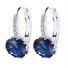 Luxus fülbevaló kövekkel J3210 kék