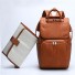 Luxus pelenkázó hátizsák kiegészítőkkel barna