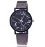 Luxusné dámske hodinky s mramorovým ciferníkom J2558 čierna
