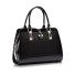 Luxusní dámská kabelka se vzorem z umělé kůže J3154 černá