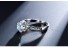 Luxusní dámský prsten se zirkonem stříbrná