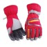Lyžařské rukavice unisex J2917 červená