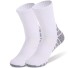 Lyžařské tvarující ponožky pro muže i ženy Zimní teplé ponožky s absorbcí potu Prodyšné pánské a dámské ponožky na lyže bílá
