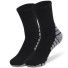 Lyžařské tvarující ponožky pro muže i ženy Zimní teplé ponožky s absorbcí potu Prodyšné pánské a dámské ponožky na lyže černá