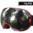Lyžiarske okuliare so zrkadlovým efektom Okuliare na lyžovanie a snowboard s ochranou UV400 pre mužov aj ženy Lyžiarske okuliare na helmu proti zahmlievaniu 15