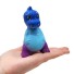 Mačkací hračka dinosaurus modrá