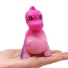 Mačkacie hračka dinosaurus ružová