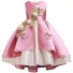 Mädchen-Abschlussballkleid N162 rosa