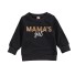 Mädchen-Sweatshirt L552 schwarz