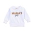 Mädchen-Sweatshirt L552 weiß