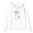 Mädchen-Sweatshirt mit Einhorn D