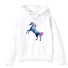 Mädchen-Sweatshirt mit Einhorn C