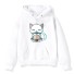 Mädchen-Sweatshirt mit Katze A