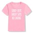 Mädchen-T-Shirt A2816 rosa