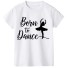 Mädchen-T-Shirt mit Ballerina A