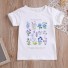 Mädchen-T-Shirt mit einer Blume M