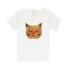 Mädchen-T-Shirt mit einer Katze J465 M