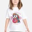 Mädchen-T-Shirt mit Einhorn B1499 O