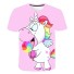 Mädchen-T-Shirt mit Einhorn B1521 B