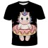 Mädchen-T-Shirt mit Einhorn B1560 B