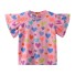 Mädchen-T-Shirt mit Herzen T2527 rosa