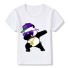 Mädchen-T-Shirt - Tiere mit Mütze J623 Panda