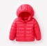 Mädchen-Winterjacke J3140 rot