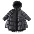 Mädchen-Winterjacke L2002 schwarz