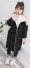 Mädchen-Winterjacke L2029 schwarz