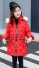 Mädchen-Winterjacke L2043 rot