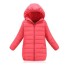 Mädchen-Winterjacke mit Kapuze J2900 rosa