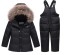 Mädchen-Winterset J2503 schwarz