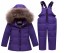 Mädchen-Winterset J2503 violett