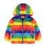 Mädchenjacke A2855 regenbogen