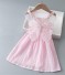 Mädchenkleid N142 rosa