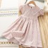 Mädchenkleid N206 rosa