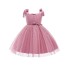 Mädchenkleid N227 rosa