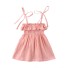 Mädchenkleid N568 rosa